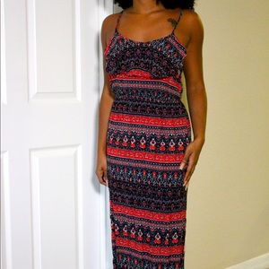 Printed Maxi Dress
